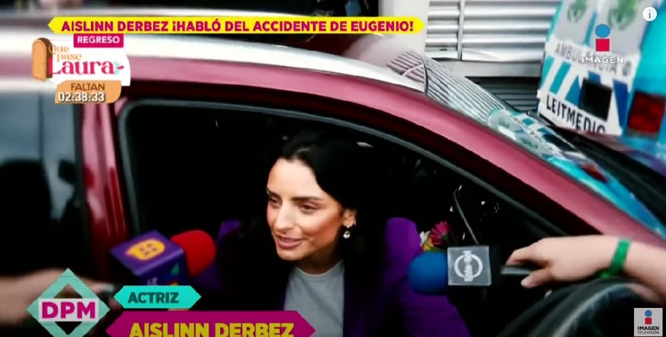 Aislinn asegura que están cuidando 'muchísimo' a Eugenio Derbez