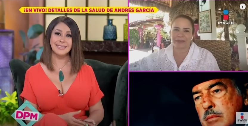"Qué triste ver así a Andrés García"