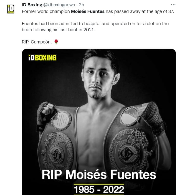 Moisés Fuentes se coronó campeón en 2011 y 2013