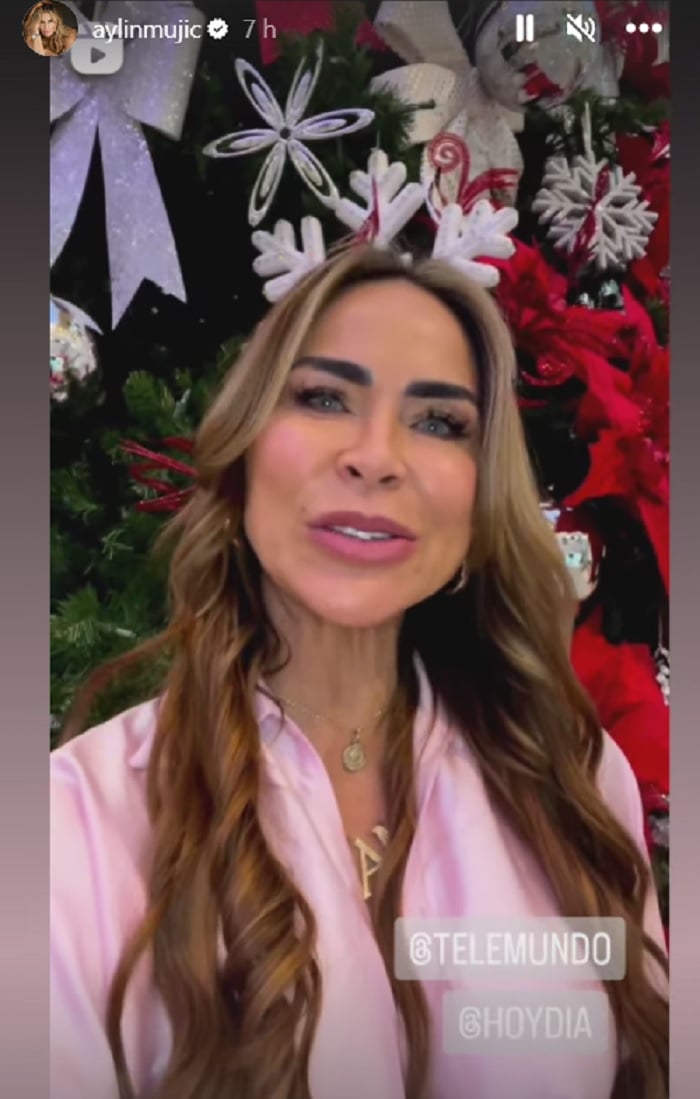 Aylin Mujica está feliz por entrar a La Casa de los Famosos