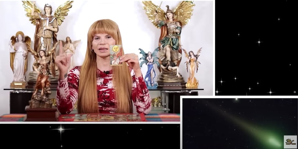 What does Mhoni Seer say about the Green Comet?