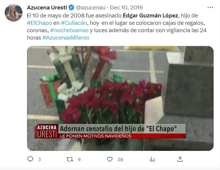 Autopsia hijo Chapo: Le dispararon a quemarropa a Edgar Guzmán López