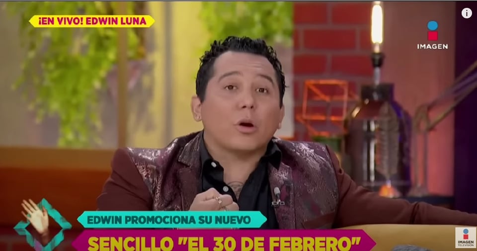 Edwin Luna, ¿ya salió del clóset?