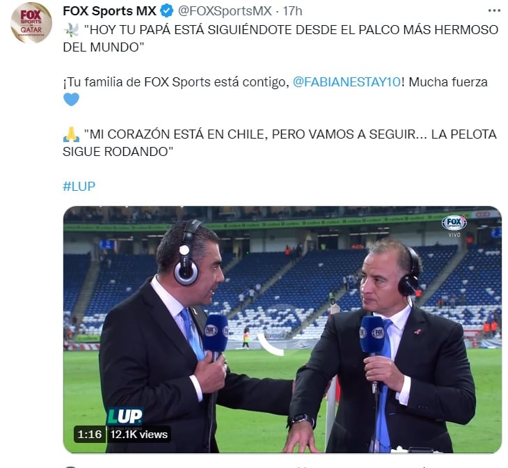 "La pelota sigue rodando": Fabián Estay