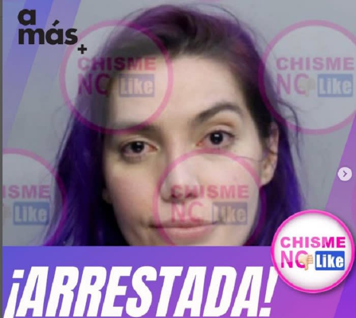 What did Frida Sofía do to get arrested?
