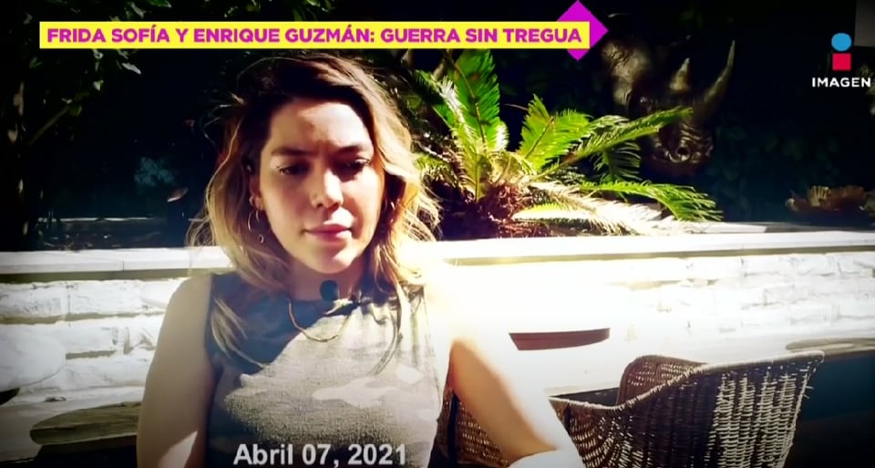 What happened between Frida Sofía and Enrique Guzmán?