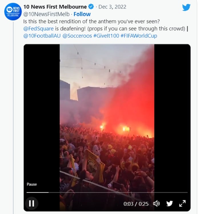 Caos en Federation Square: Se viven momentos de angustia