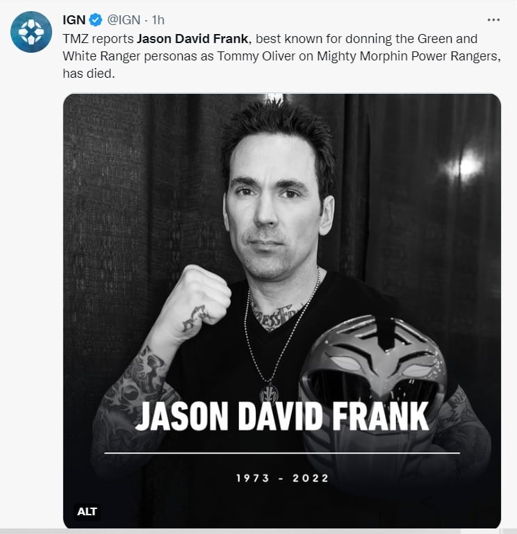 Era uno de los Power Rangers favoritos de los fans
