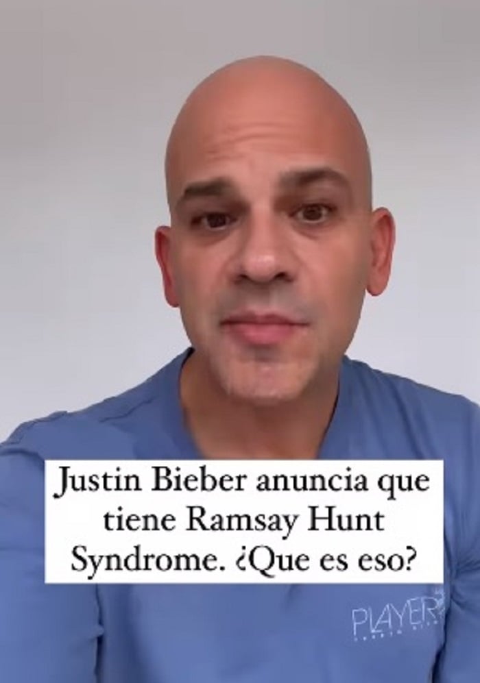 "Justin Bieber tiene el síndrome de Ramsay Hunt": Dr Juan Rivera