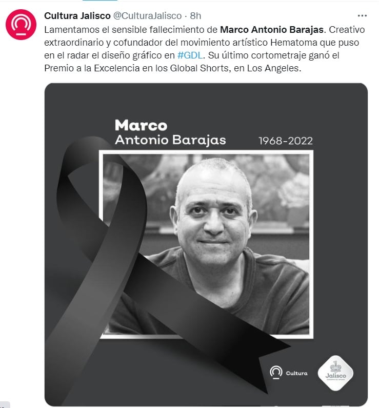 Dejó varios trabajos sin terminar