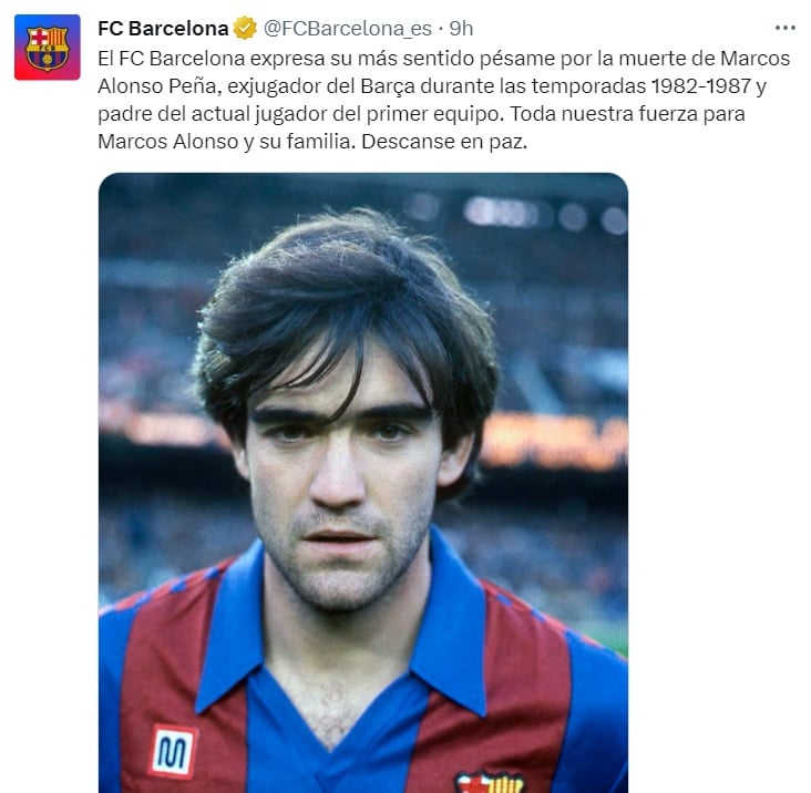 Who was Marcos Alonso Peña?