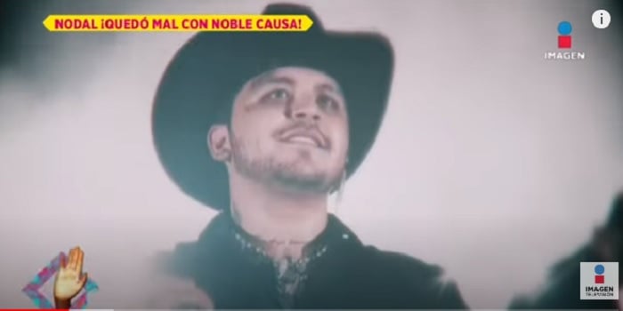 Christian Nodal ¿se metió en problemas?