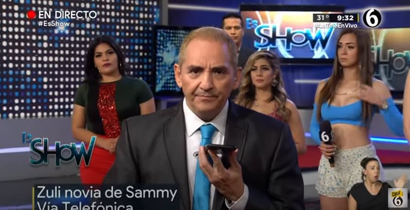 Sammy Pérez's girlfriend confessed that she took him "by force" to hospital