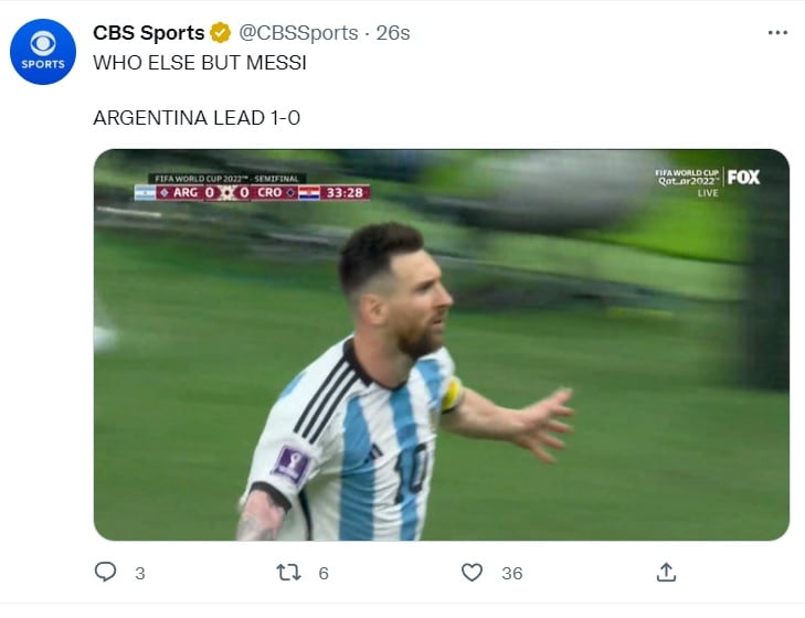 Argentina vs Croacia: ¿Quién más si no Lio Messi?
