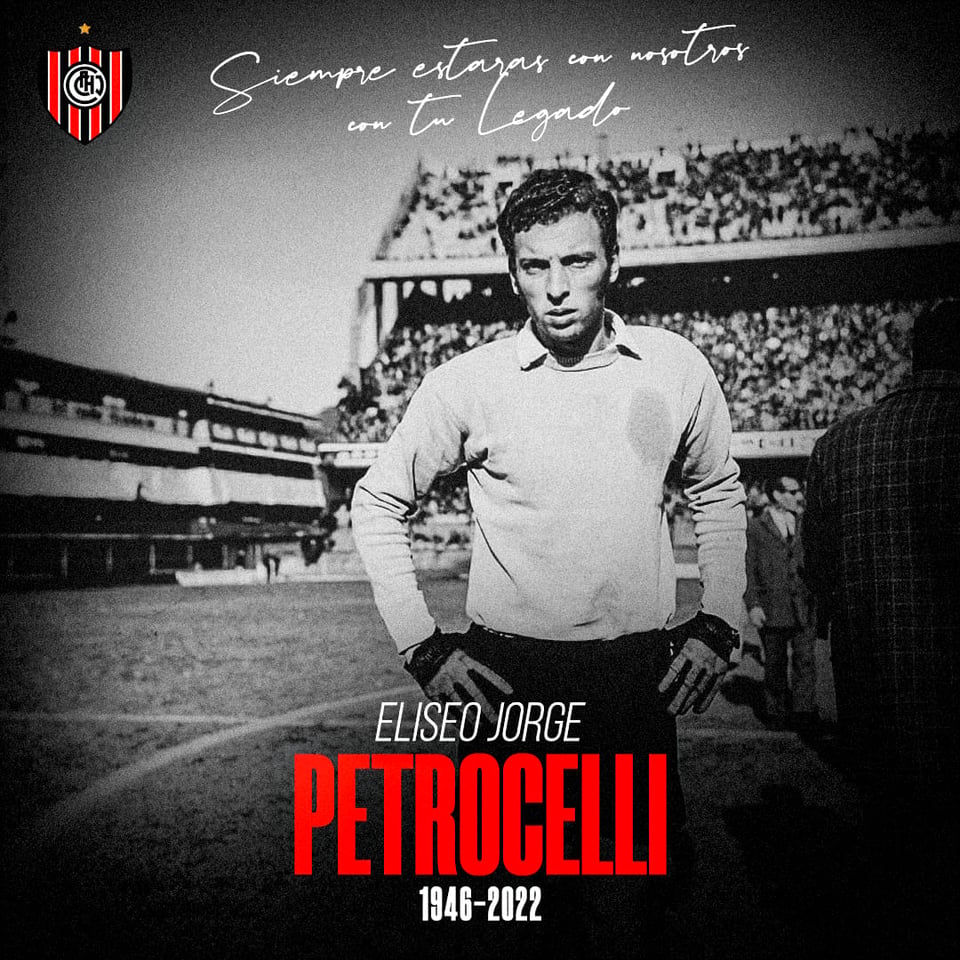 Descanse en paz, Eliseo Jorge Petrocelli