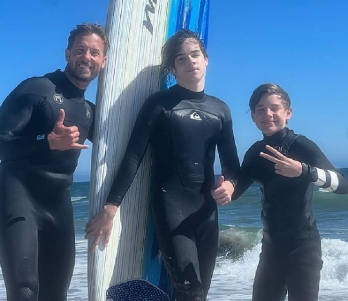 Valentino y Matteo están 'igualitos' a su padre