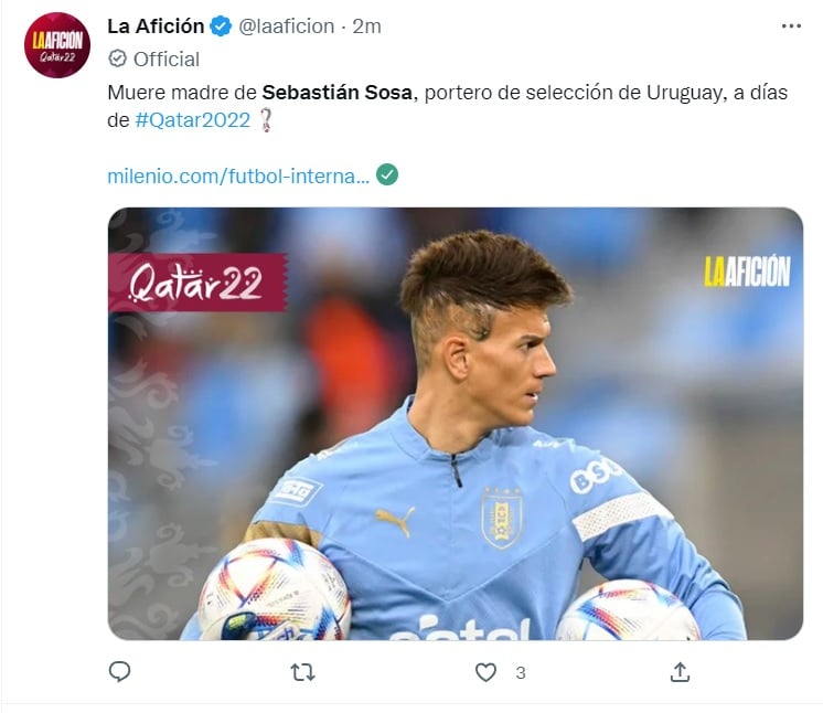 “Es algo con lo que todo futbolista sueña": Sebastián Sosa