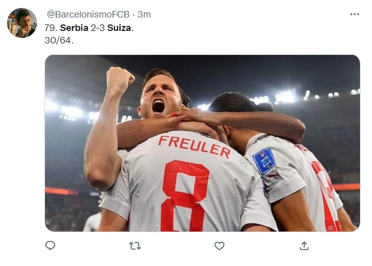 Suiza vs Serbia: Un partido tenso