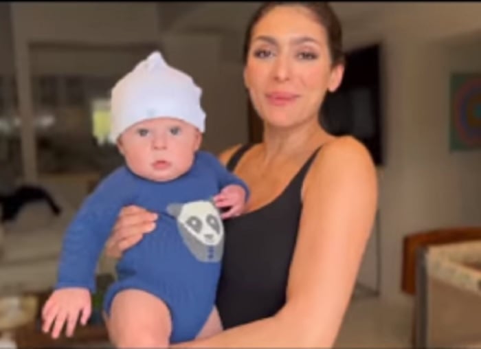 Novia de Carlos Calderón no quiere que su hijo trabaje en 'la industria'