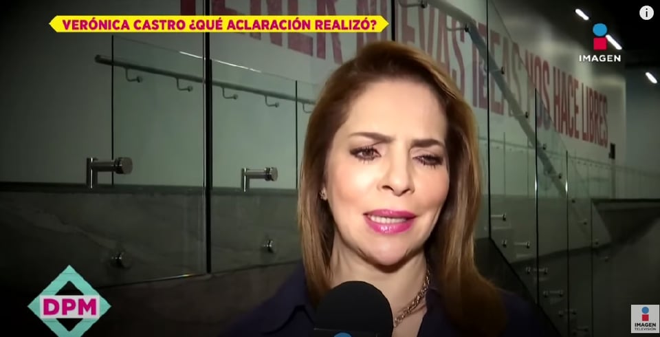 Verónica Castro no habría tenido una 'conversación adecuada' con menores de edad