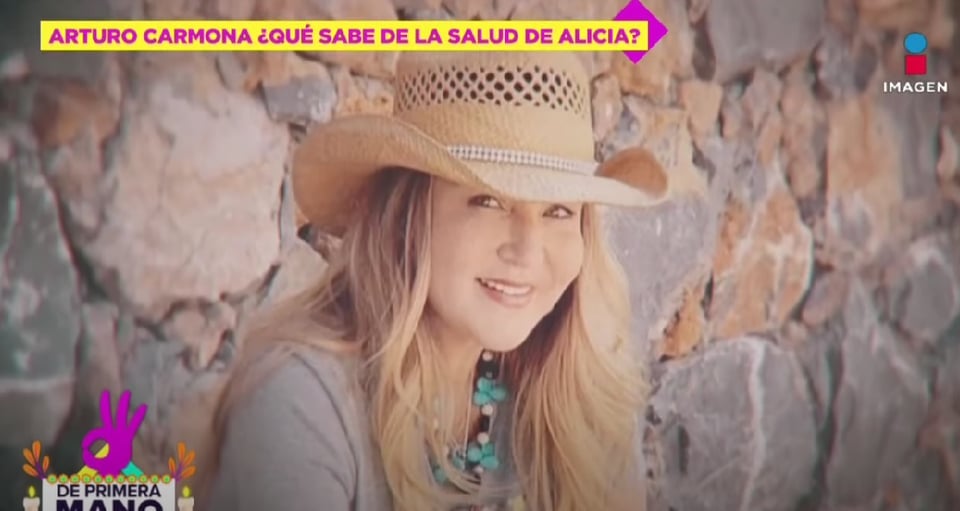 Asegura que Alicia Villarreal 'está tranquila'