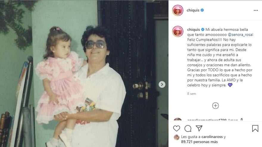 Not everything would be lost between Chiquis Rivera and Mrs. Rosa