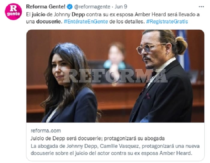 Juicio de Johnny Depp será docuserie y su abogada será la protagonista