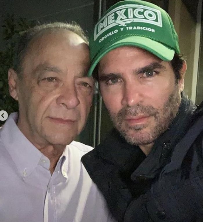Todo parecía estar bien con el papá de Eduardo Verástegui