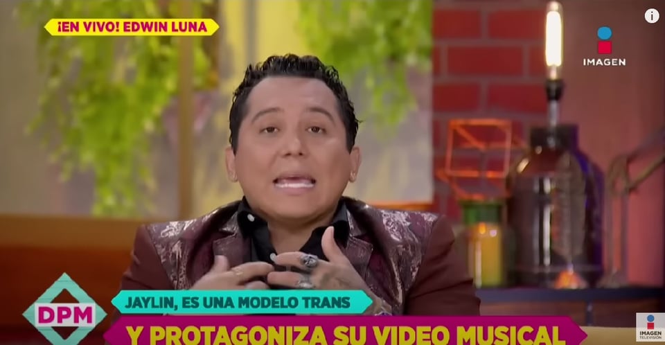 ¿Hubo click entre Edwin Luna y la modelo trans?