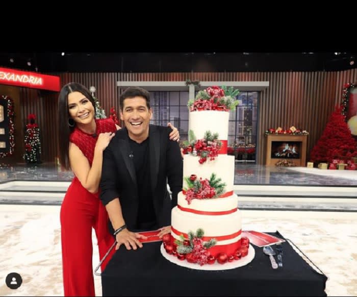 Ana Patricia Gámez had come out to remove in Enamorándonos USA