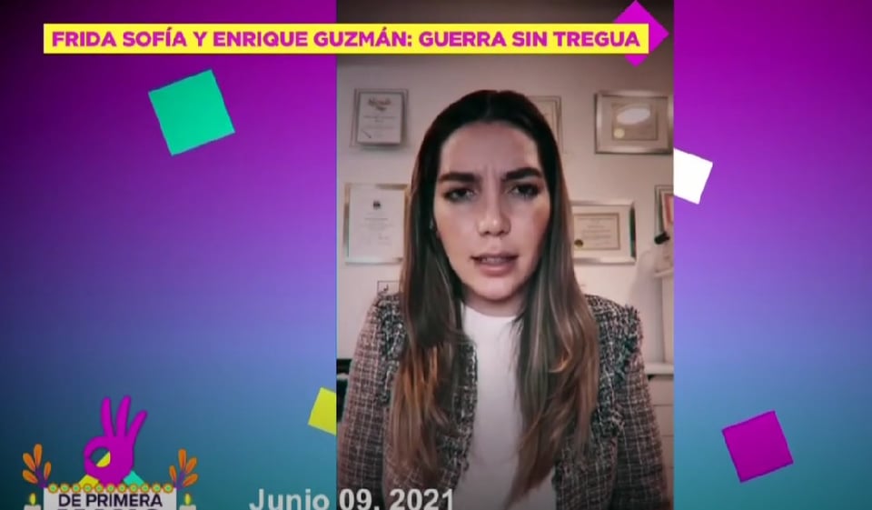 Frida Sofía did initiate legal proceedings against her grandfather... and her own mother