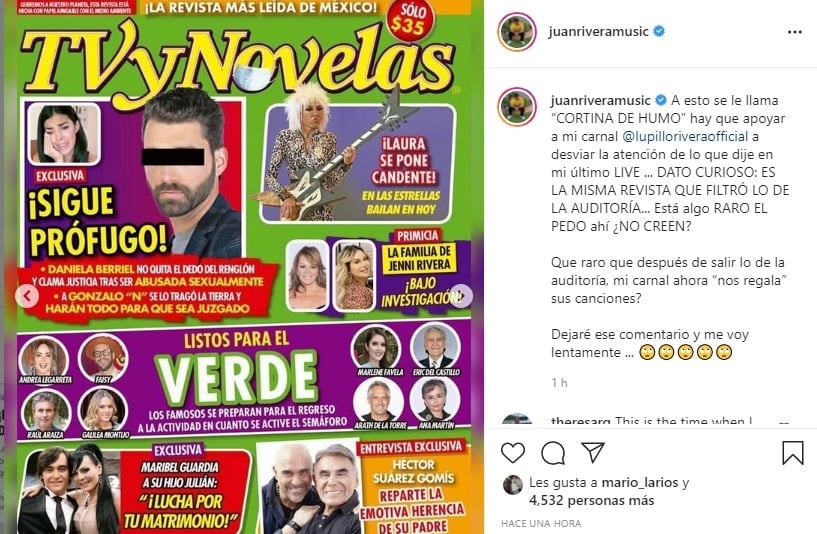 "If I were Jenni it would be something else"they tell Juan Rivera