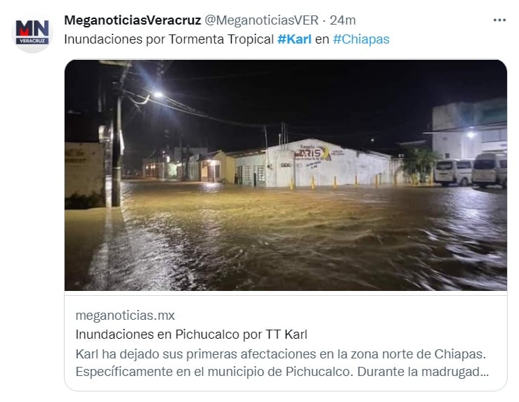 Piden que estén atentos en Campeche y Tabasco