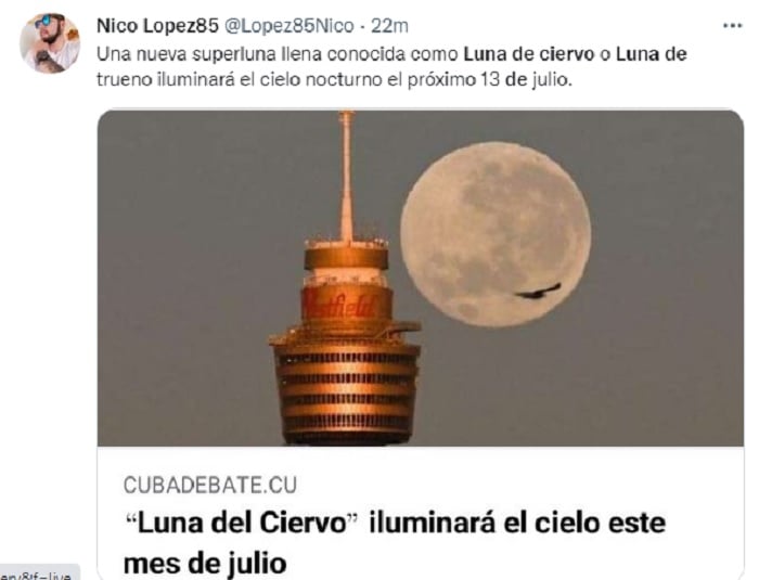 ¿Cuándo se podrá ver la Luna de Ciervo?