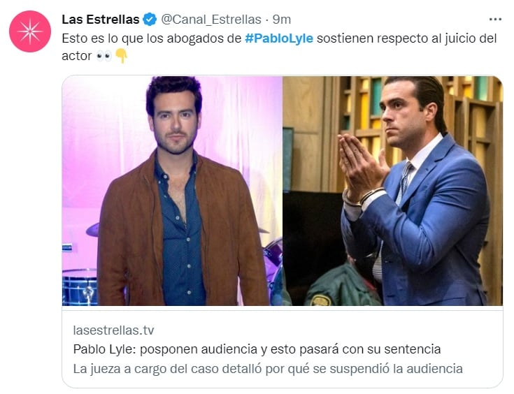 What will happen to Pablo Lyle?