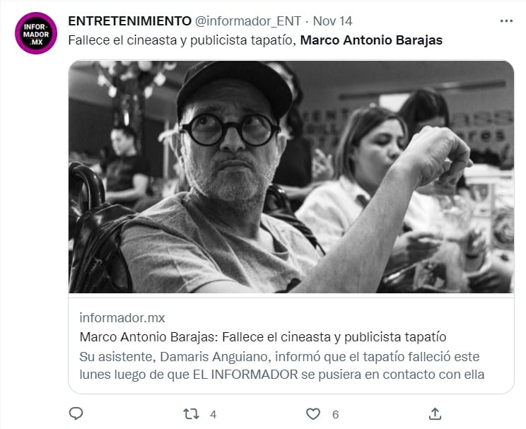 ¿Quién era Marco Antonio Barajas?
