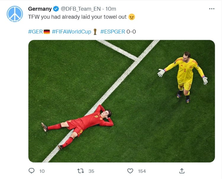 España vs Alemania: Ningún equipo cede ventaja