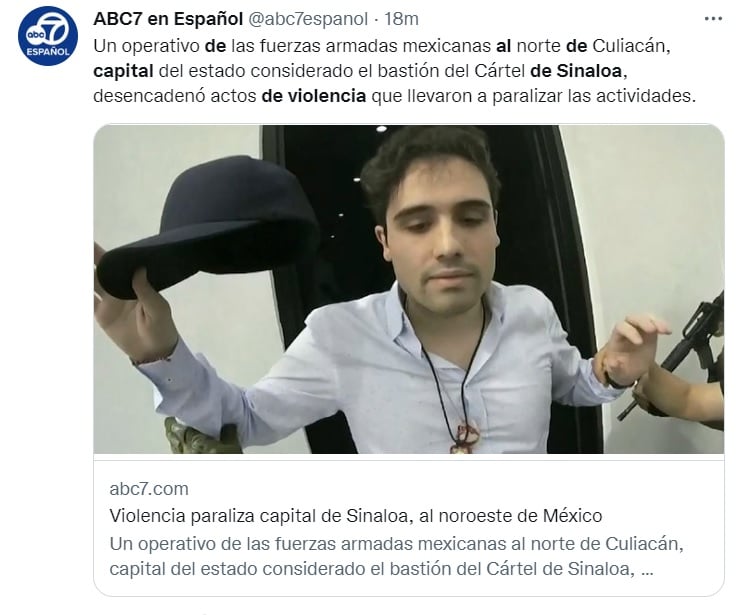 ¡Todo por Ovidio Guzmán! Violencia paraliza capital de Sinaloa