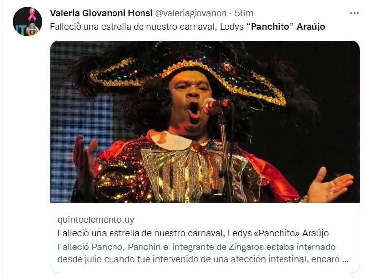 Who was Panchito Araujo?