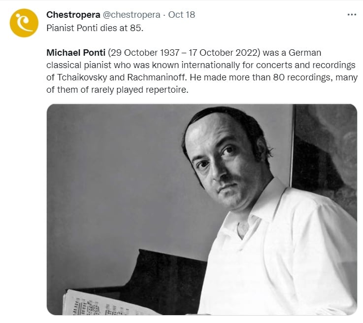 Una enfermedad cambió la vida de Michael Ponti