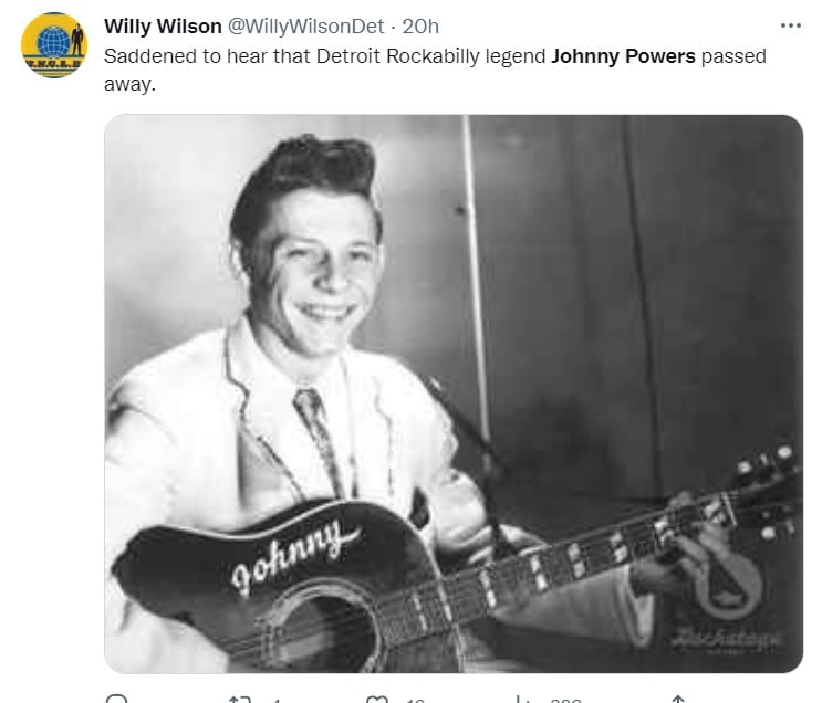 Más que cantar, a Johnny Powers le gustaba producir y componer