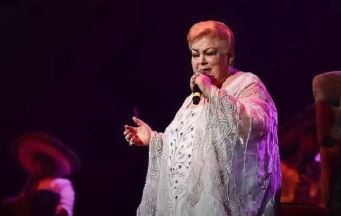 His granddaughter Chiquis gave him the tickets for the concert
