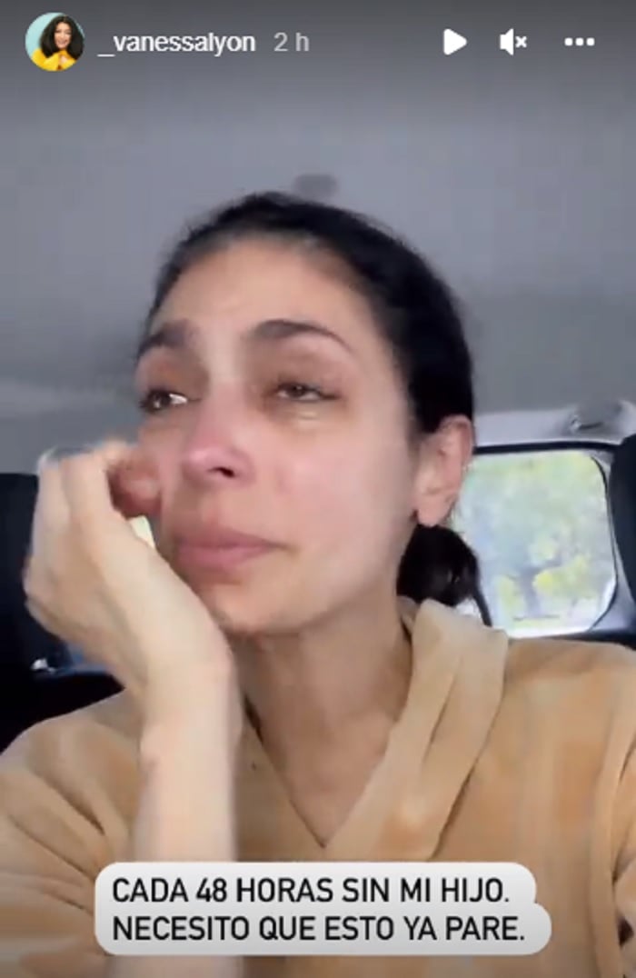 "Necesito que esto ya pare"