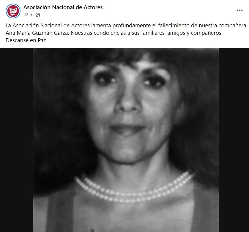 "Descansa en paz, querida compañera"
