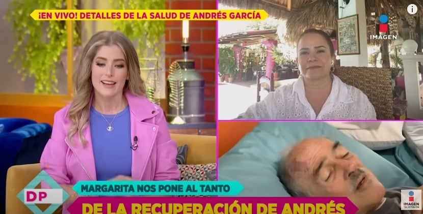 Andrés García tiene que hacer las paces consigo mismo, dice su esposa Margarita Portillo
