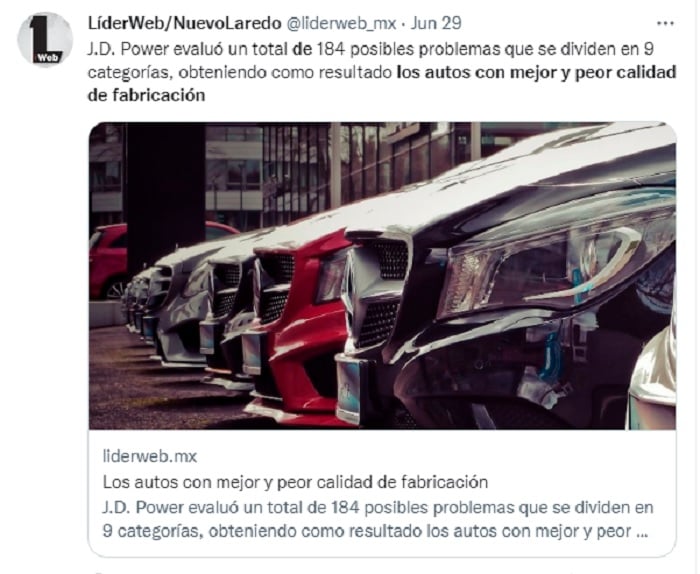 ¿Cuáles son los autos con mejor y peor calidad de fabricación este 2022?