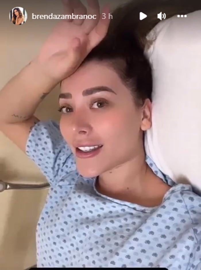 Brenda Zambrano se sometería a una operación larga