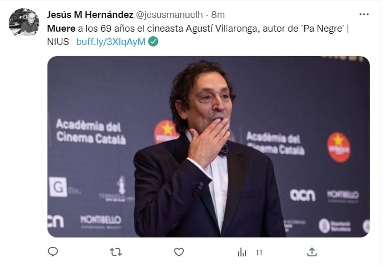 "El cine es básicamente un ejercicio de libertad y de ganas": Agustí Villaronga