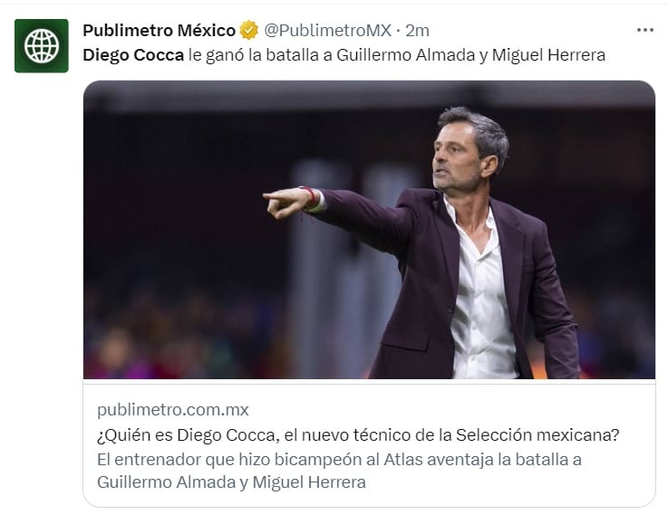 La experiencia como entrenador del nuevo DT de la Selección Mexicana de Futbol