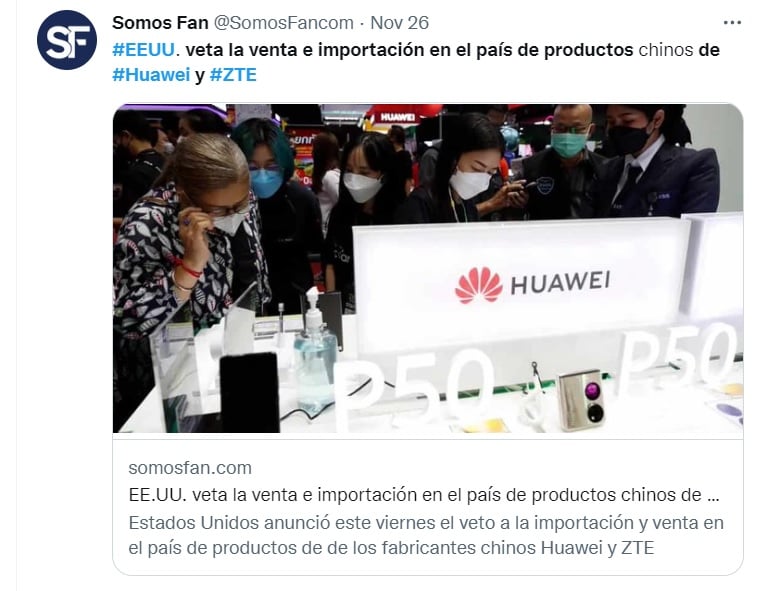 "Riesgo inaceptable" para la seguridad nacional